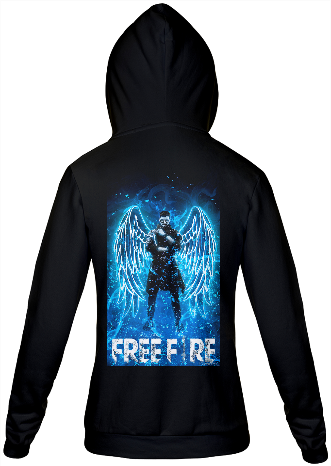 Nome do produto  Moletom Free fire Angelical