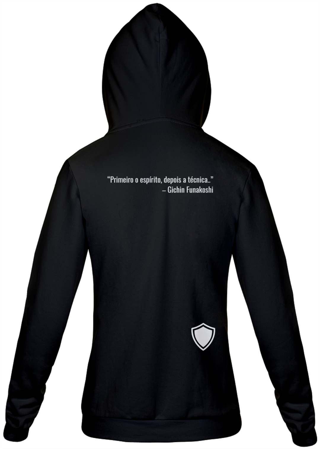 Nome do produto  Moletom Fem Frases do Karate 1Port