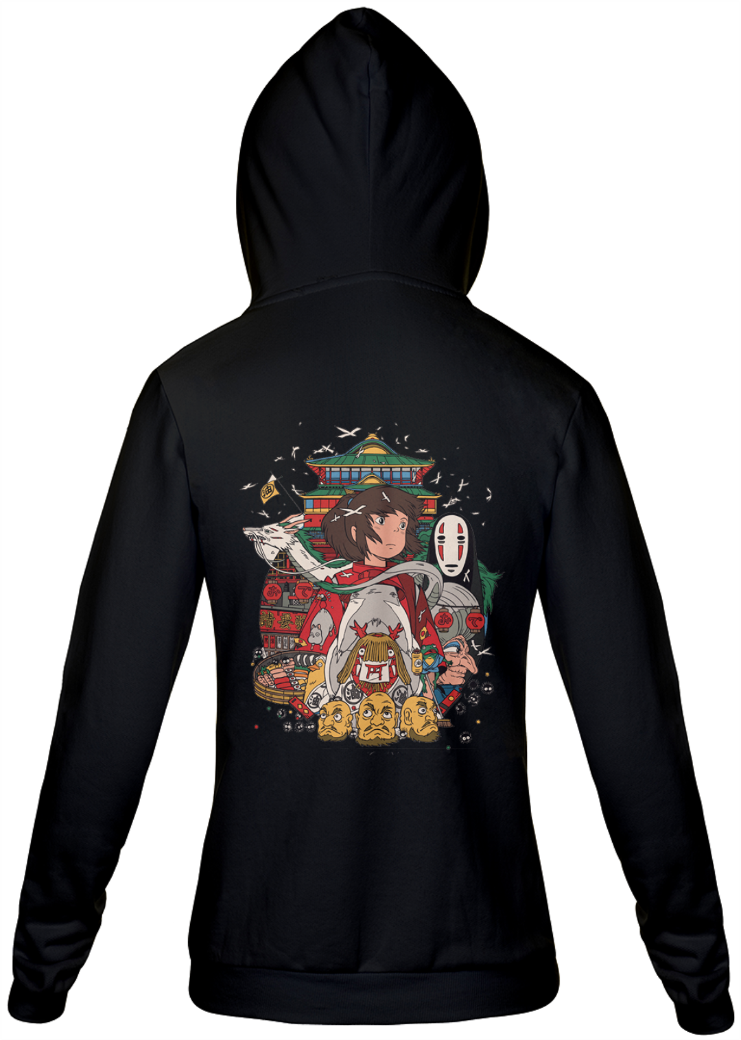 Nome do produto: Moletom Studio Ghibli - A Viagem de Chihiro