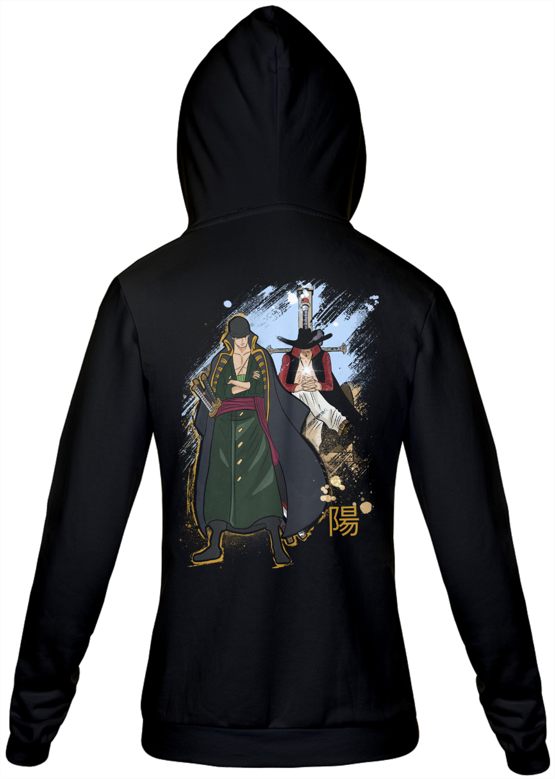 Nome do produto  PaulaYaang - Moletom Masculino - Zoro/Mihawk