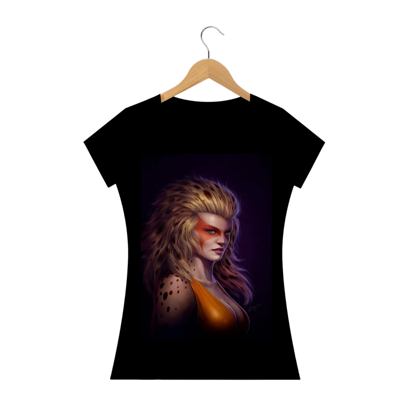 Nome do produto  Camiseta da Cheetara - Thundercats