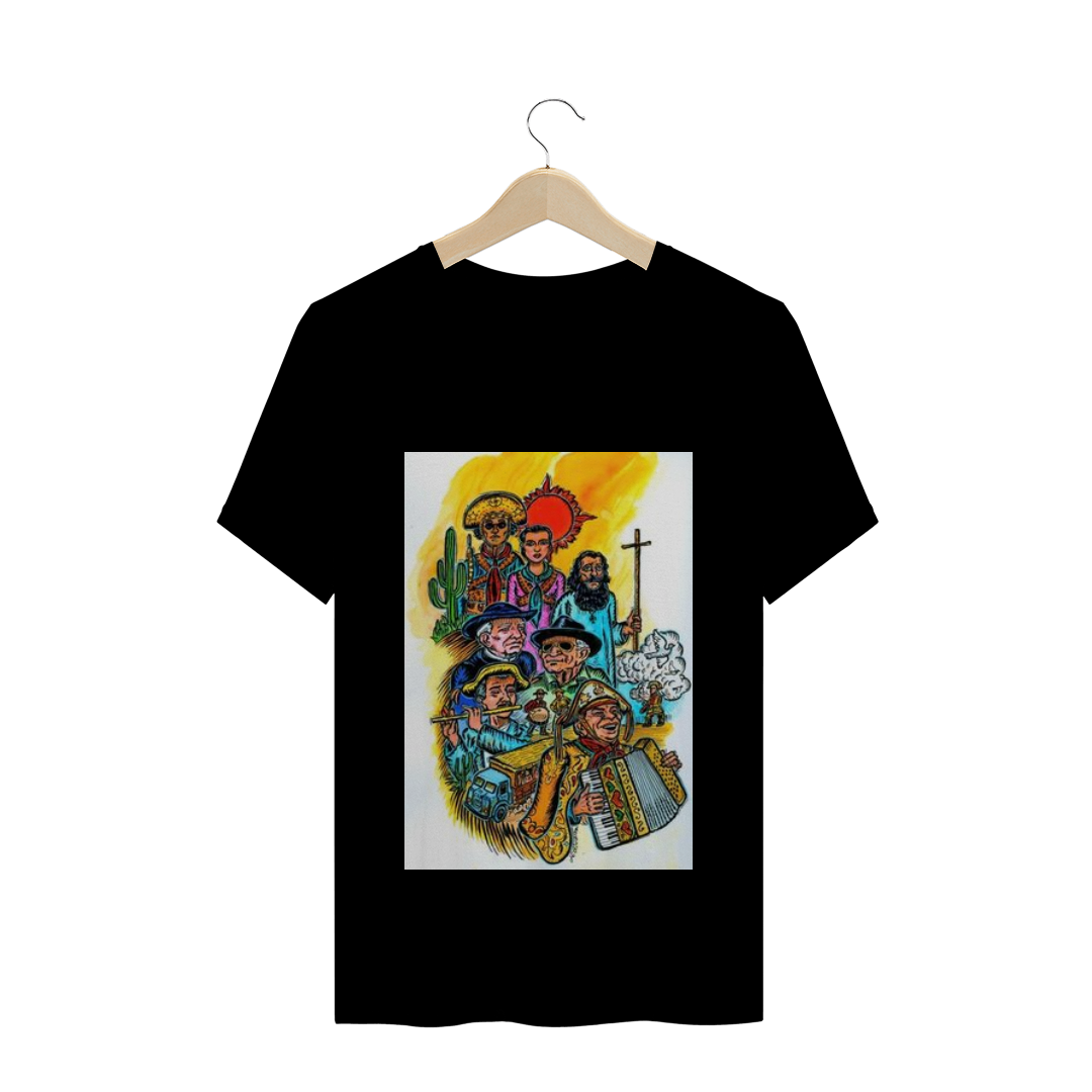 Nome do produto  Camiseta Dominguinhos no sertão