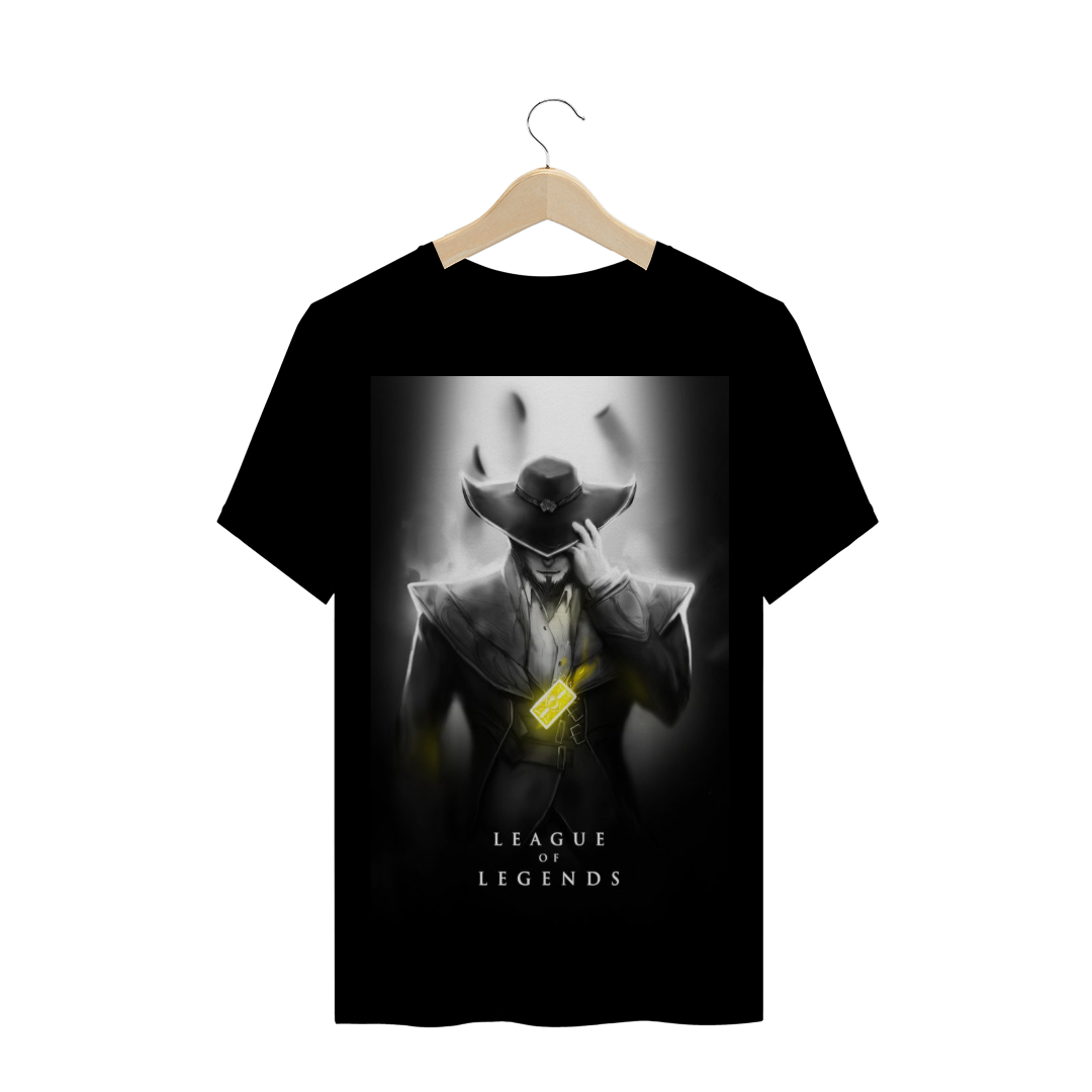 Nome do produto  Camiseta Twisted fate