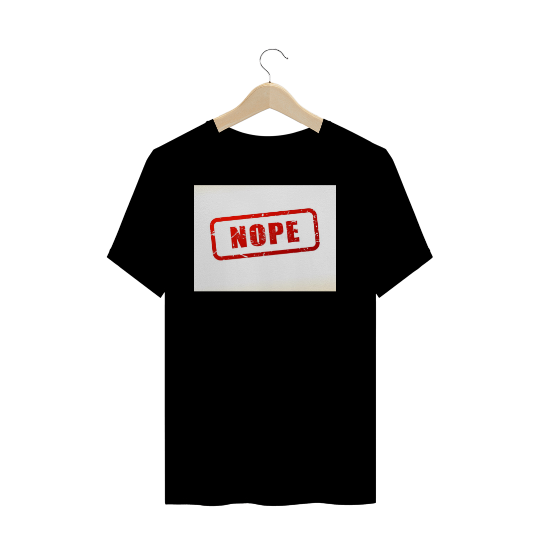 Nome do produto  Camiseta Nope