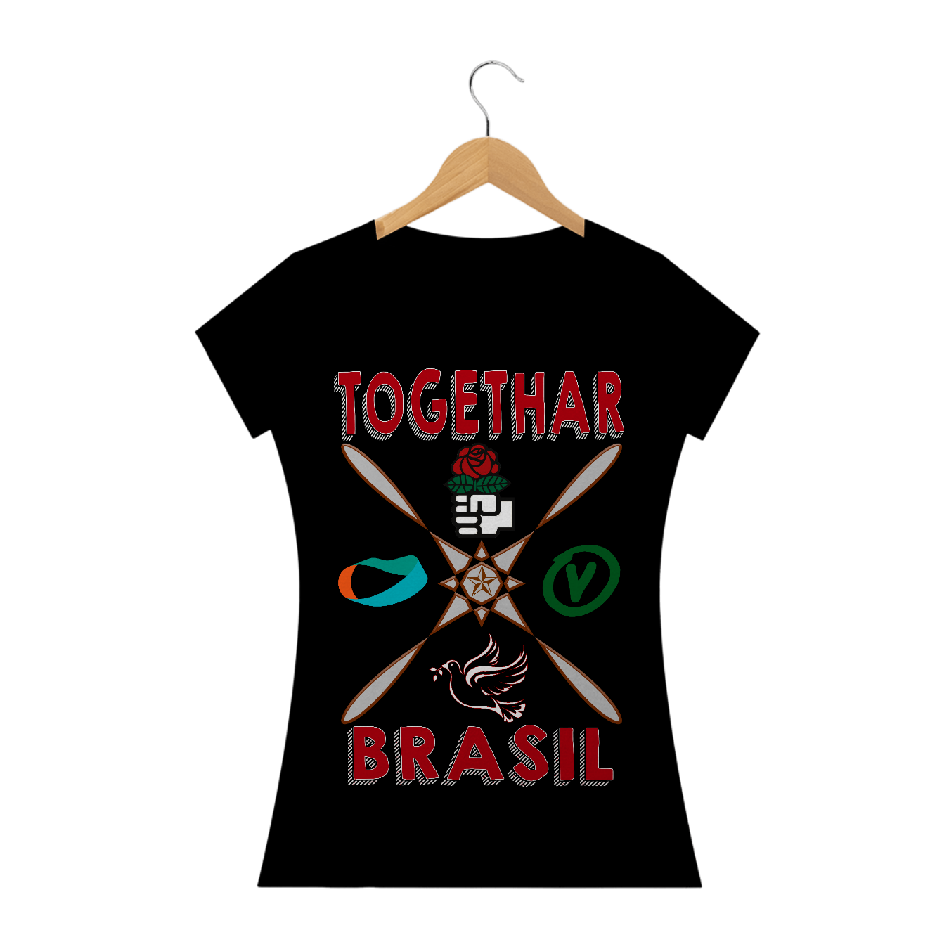 Nome do produto  CAMISETA FEM. QUALITY TOGETHAR BRASIL