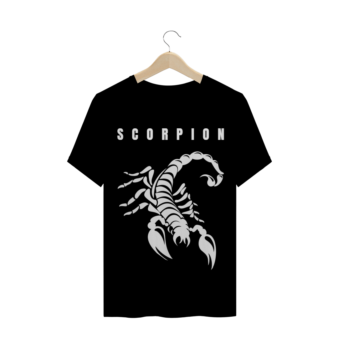 Nome do produto  Camisa Scorpion Preta +Cores