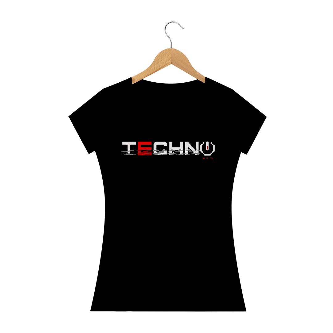 Nome do produto  Baby look Techno Interference - Rave ON