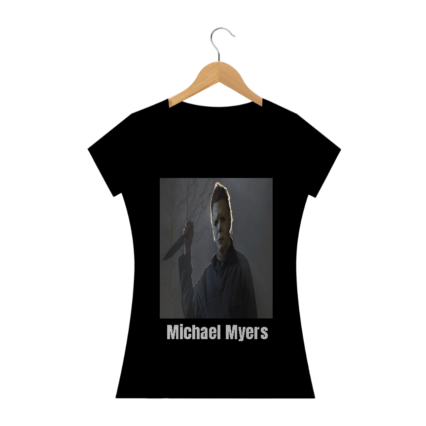 Nome do produto  Camiseta Feminina Michael Myers