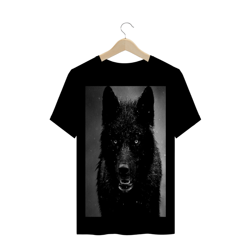 Nome do produto  Camiseta masculina Lobo