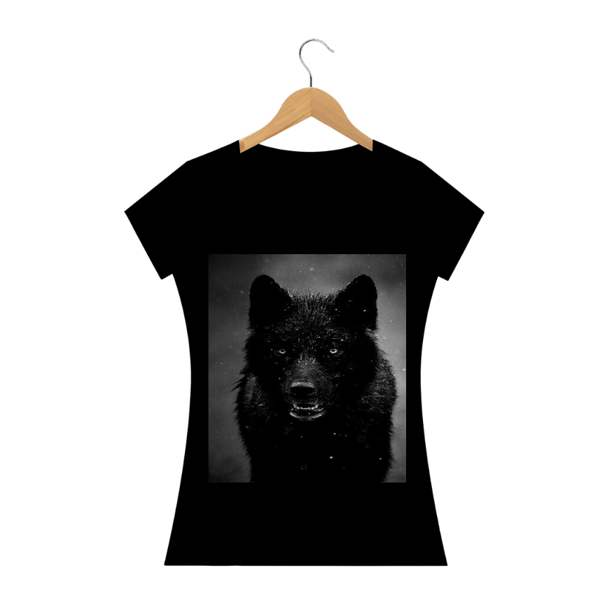Nome do produto  Camiseta feminina Lobo