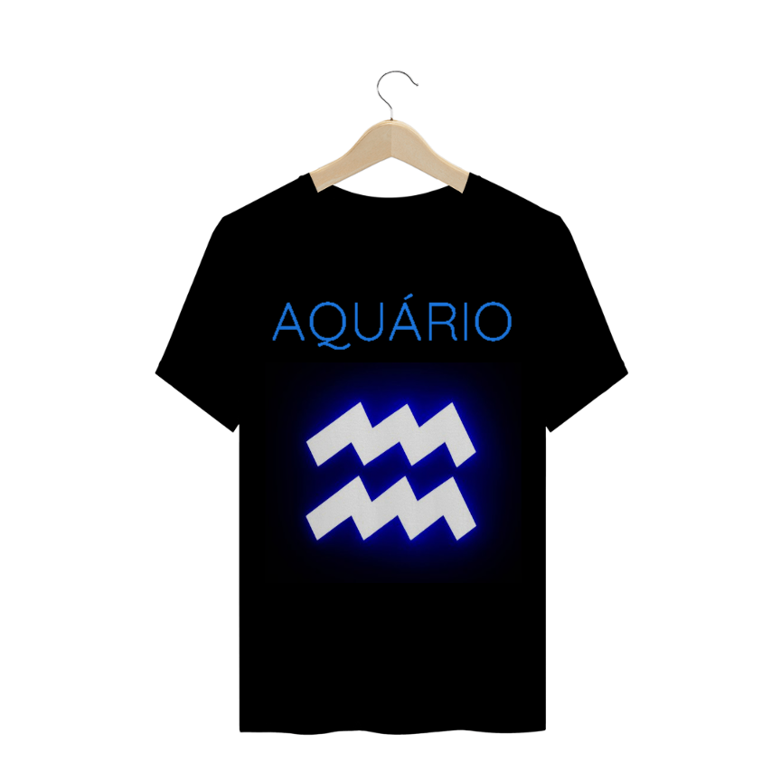 Nome do produto  Camiseta masculina signo Aquário