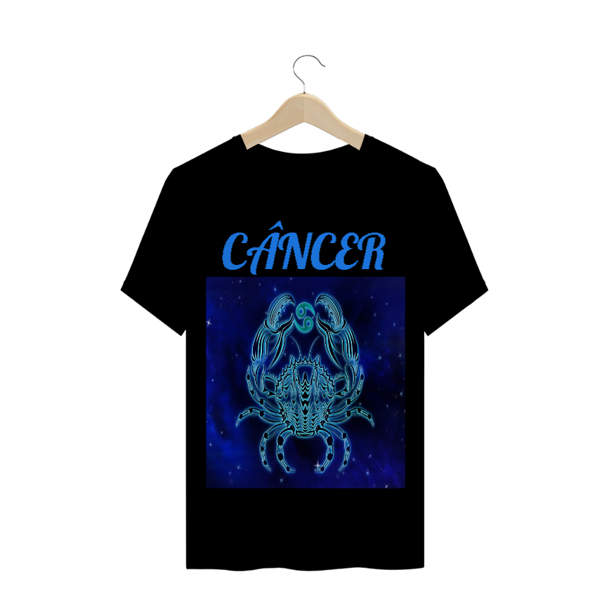 Nome do produto  Camiseta masculina signo câncer