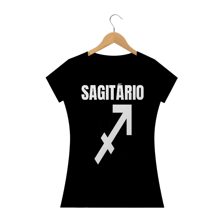 Nome do produto  Camiseta baby look signo Sagitário