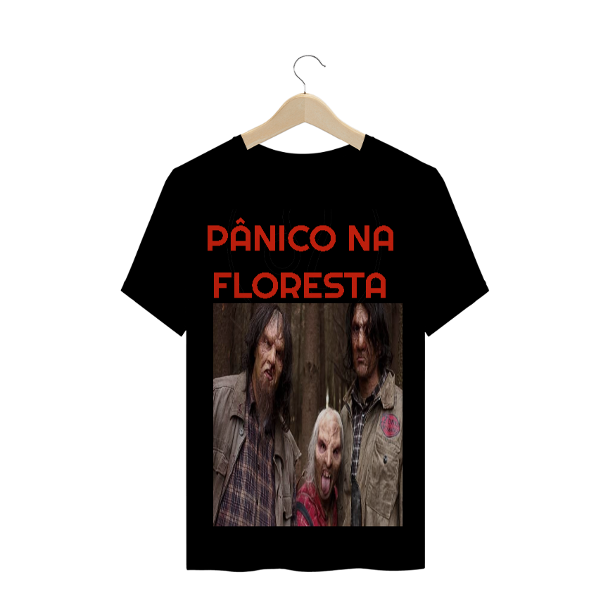 Nome do produto  Camiseta Pânico na Floresta