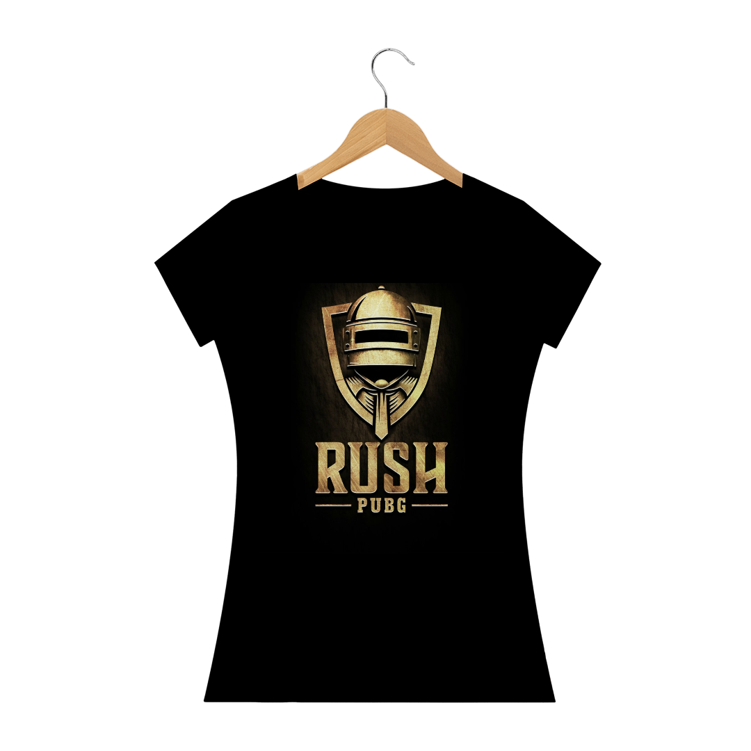 Nome do produto  Camisa fem. Rush PUBG