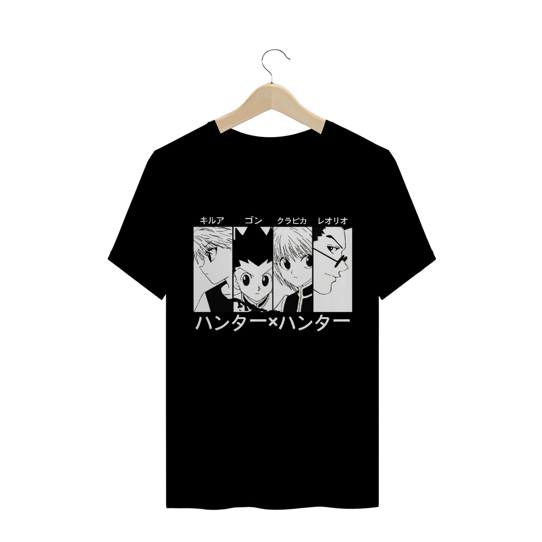 Nome do produto  Camisa Hunter x Hunter Versão Mangá (Unissex)