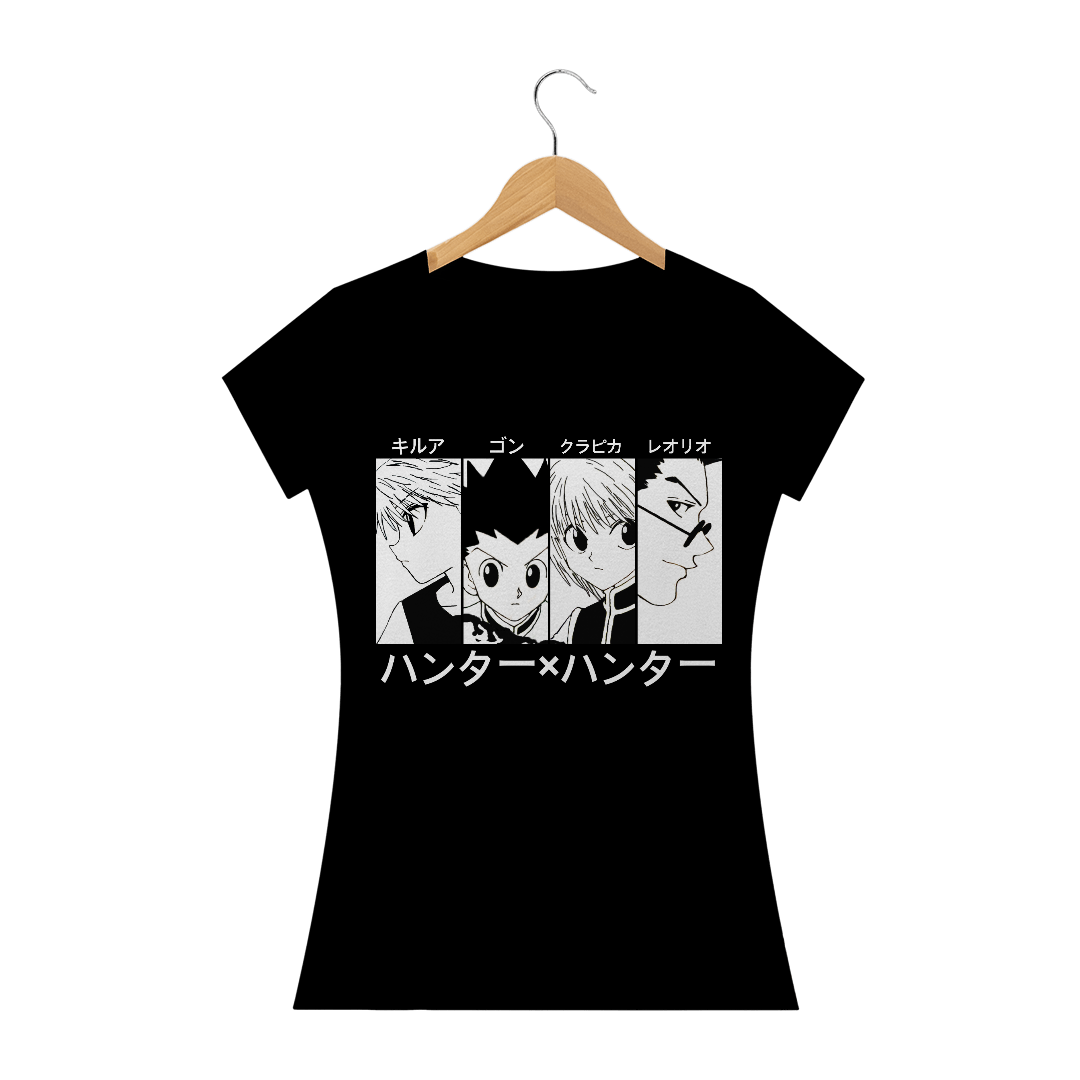 Nome do produto  Camisa Hunter x Hunter Versão Mangá(Feminina)