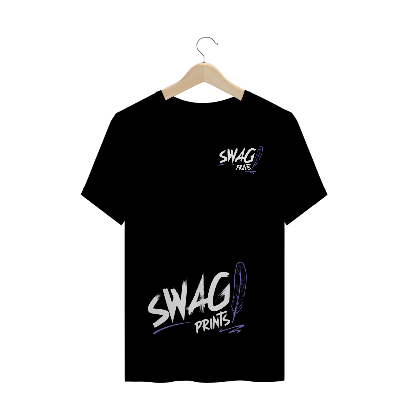 Nome do produto  Camiseta Swag Logo - preta