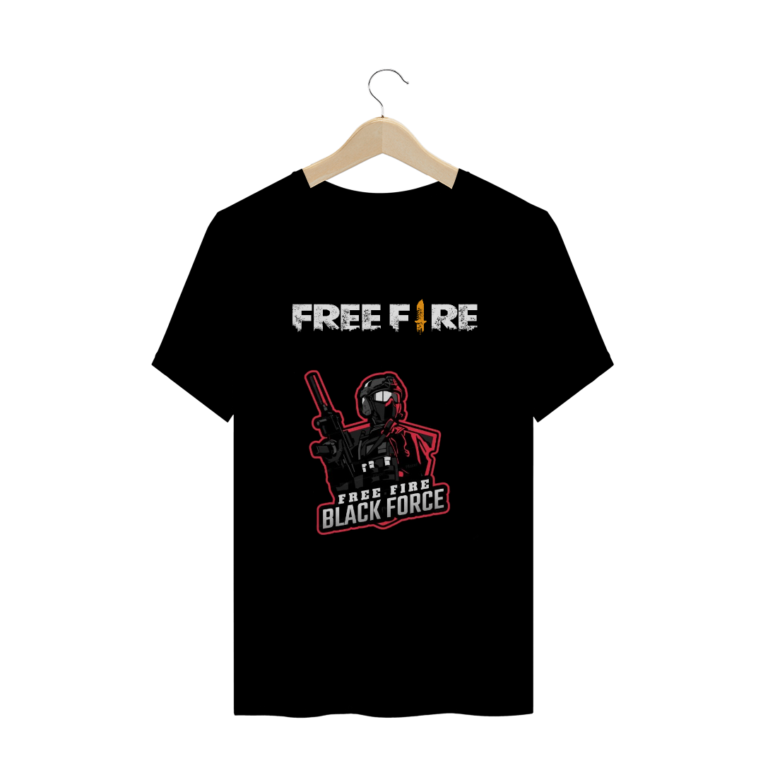 Nome do produto  camisa free fire blackforce
