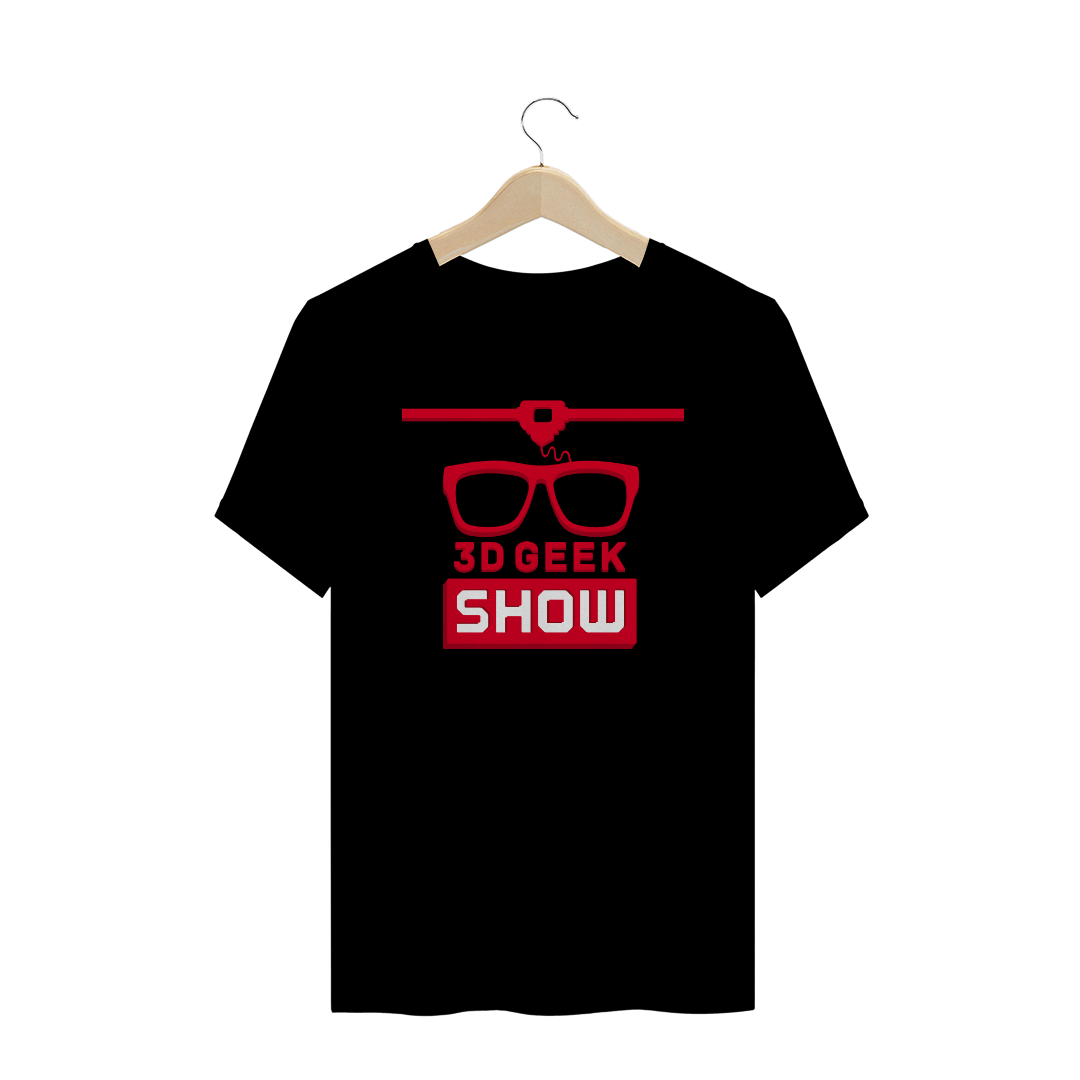 Nome do produto  Camiseta Masculina - 3D Geek Show