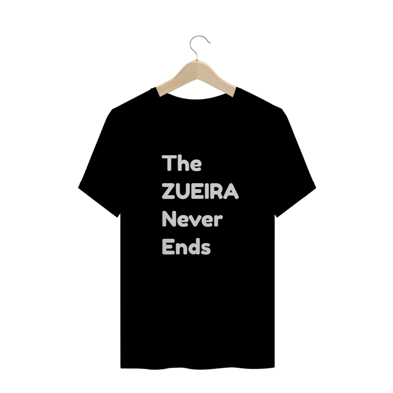 Nome do produto: Camiseta masculina The Zueira Never Ends