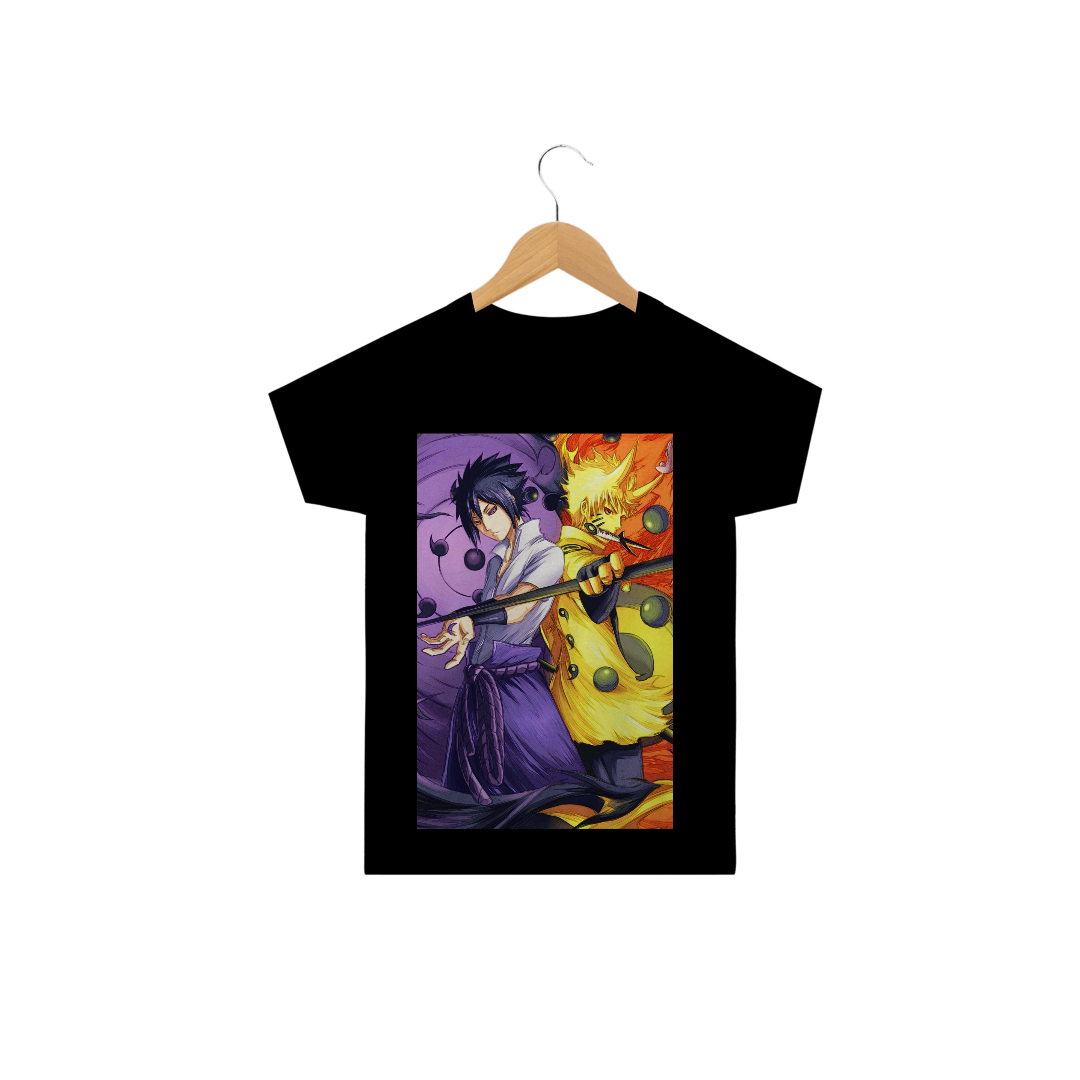 Nome do produto  camis naruto vs sasuke