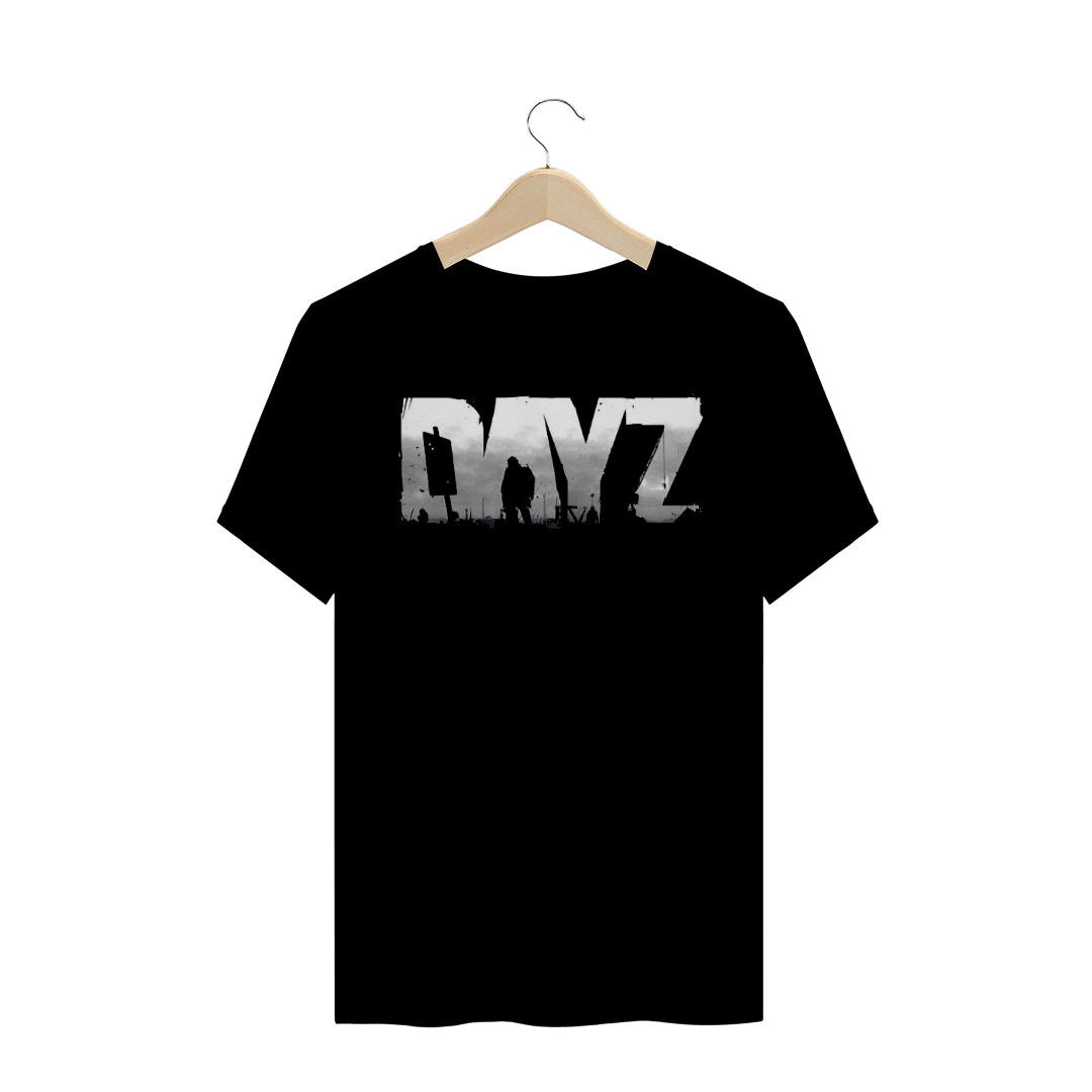 Nome do produto  Camisa Dayz logo cinza