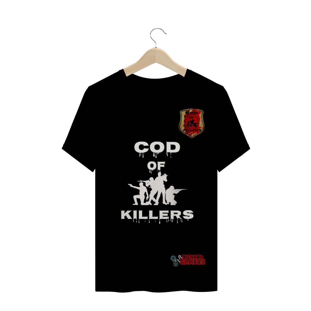 Nome do produto  CAMISA DO CLÃ COD OF KILLERS WARZONE