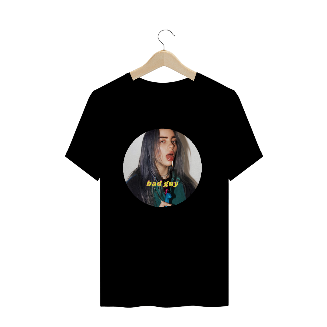 Nome do produto  T-shirt Billie Eilish - Bad Guy