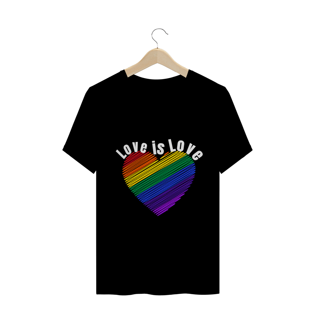 Nome do produto  T-shirt Love is Love