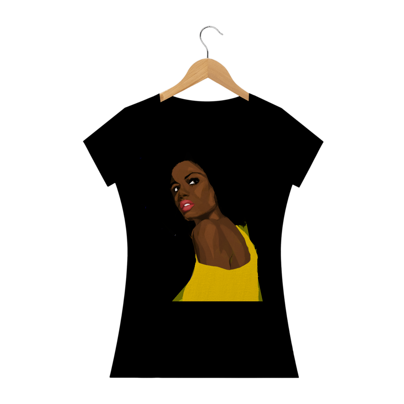 Nome do produto  camiseta feminina negritude