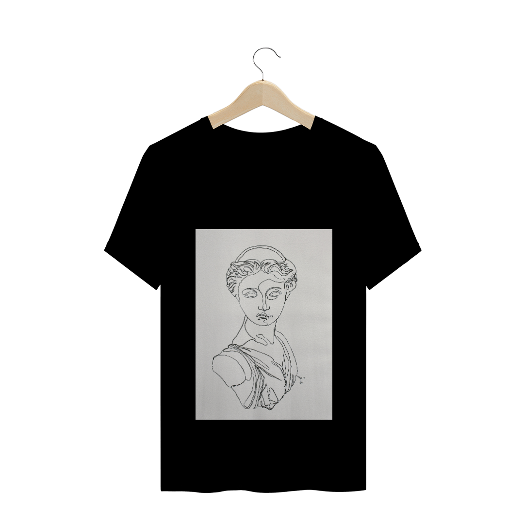 Nome do produto  Camiseta de arte renascentista 