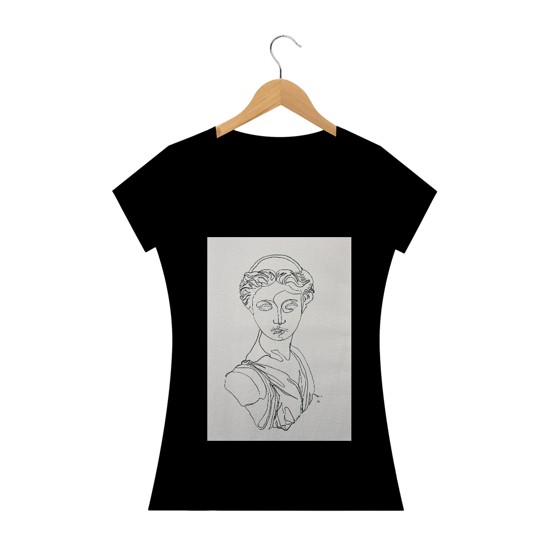 Nome do produto  Camiseta de arte renascentista 