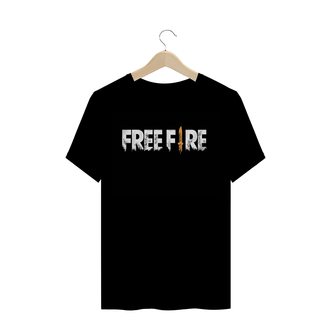 Nome do produto  camisa free fire preta masculina