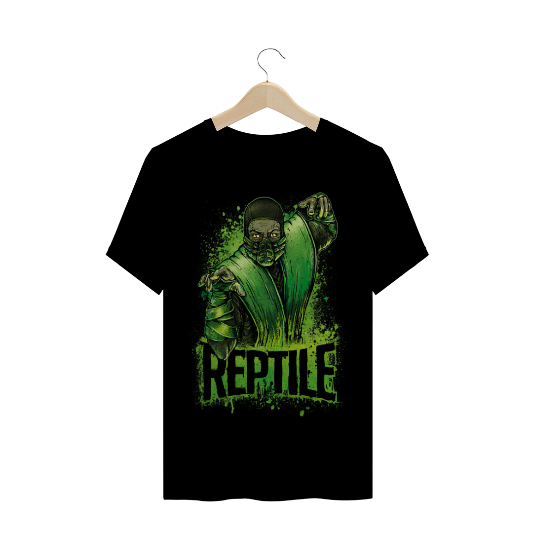 Nome do produto  Camiseta Mortal Kombat Repitile