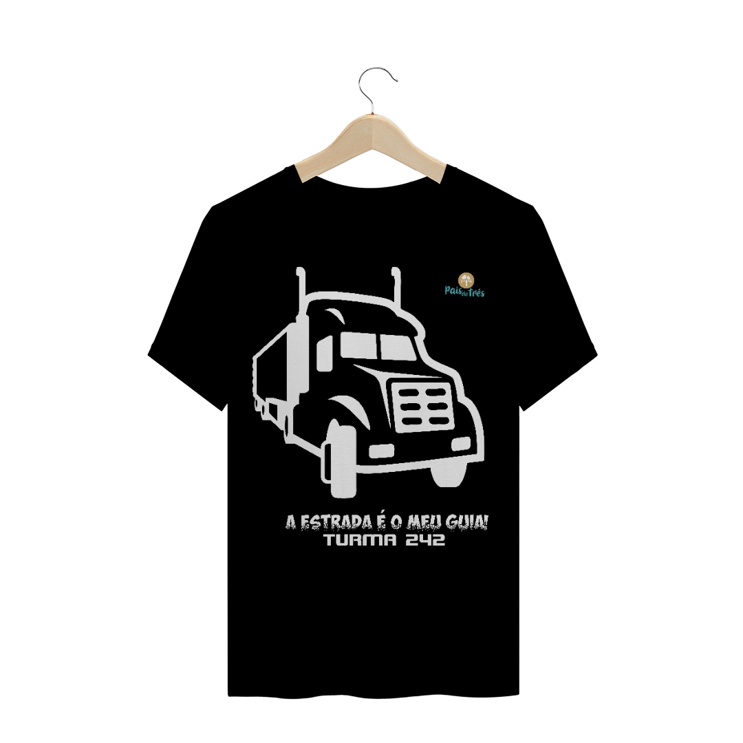 Nome do produto  CAMISETA TRADICIONAL - CAMINHÃO NA ESTRADA