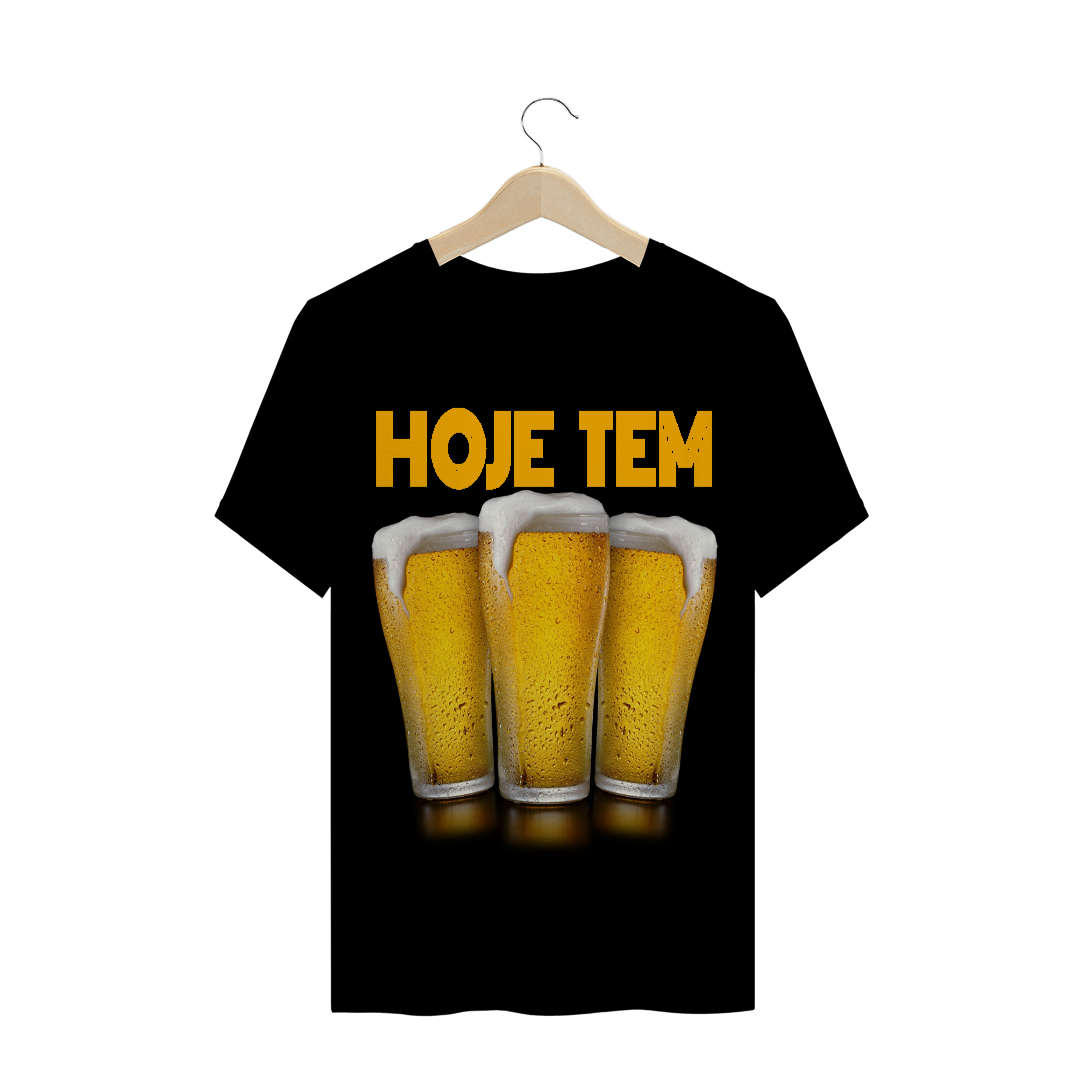 Camiseta Unissex Hoje-Tem-Cerveja