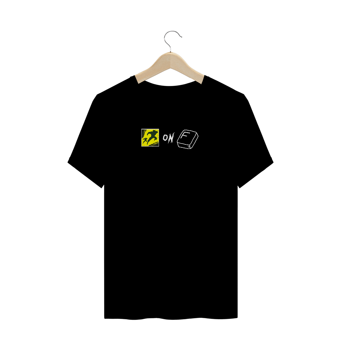 Nome do produto  Flash no F - Camiseta Premium