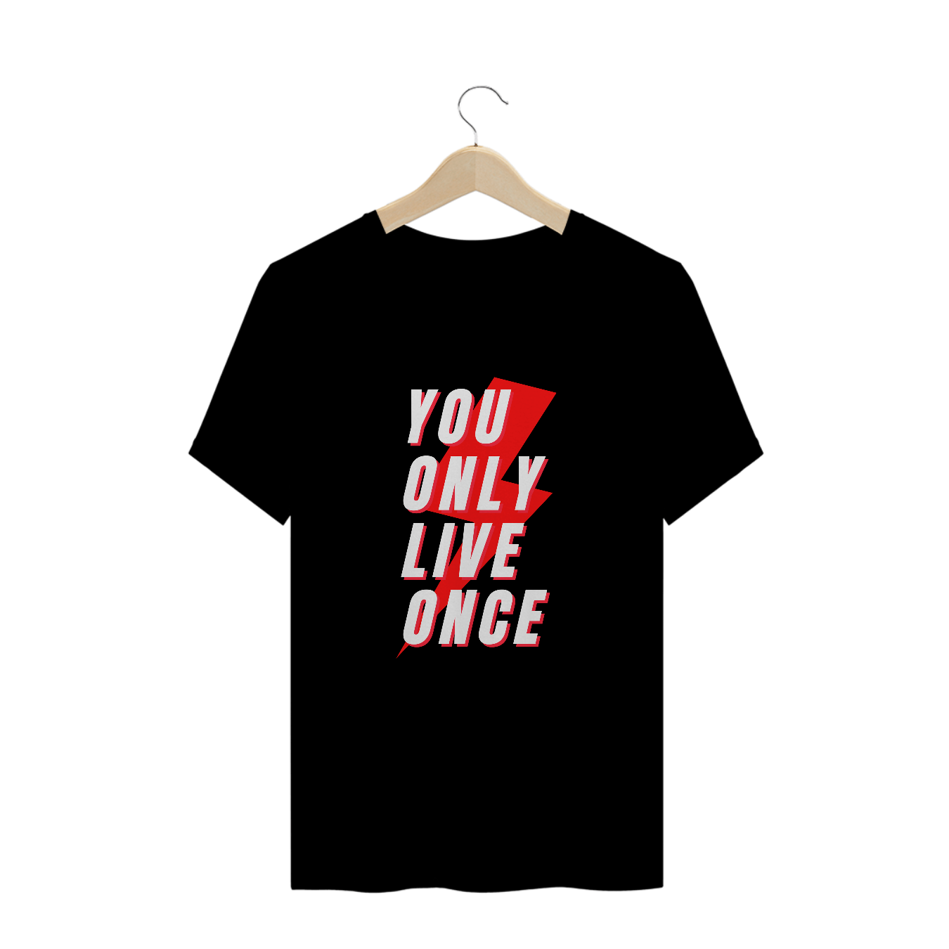 Nome do produto  T-SHIRT - You only live once