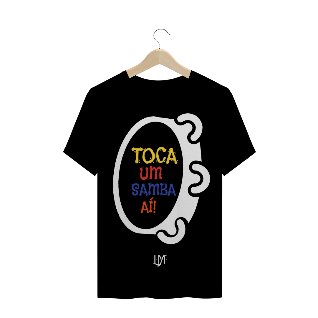 Nome do produto  Camiseta PANDEIRO PRETA