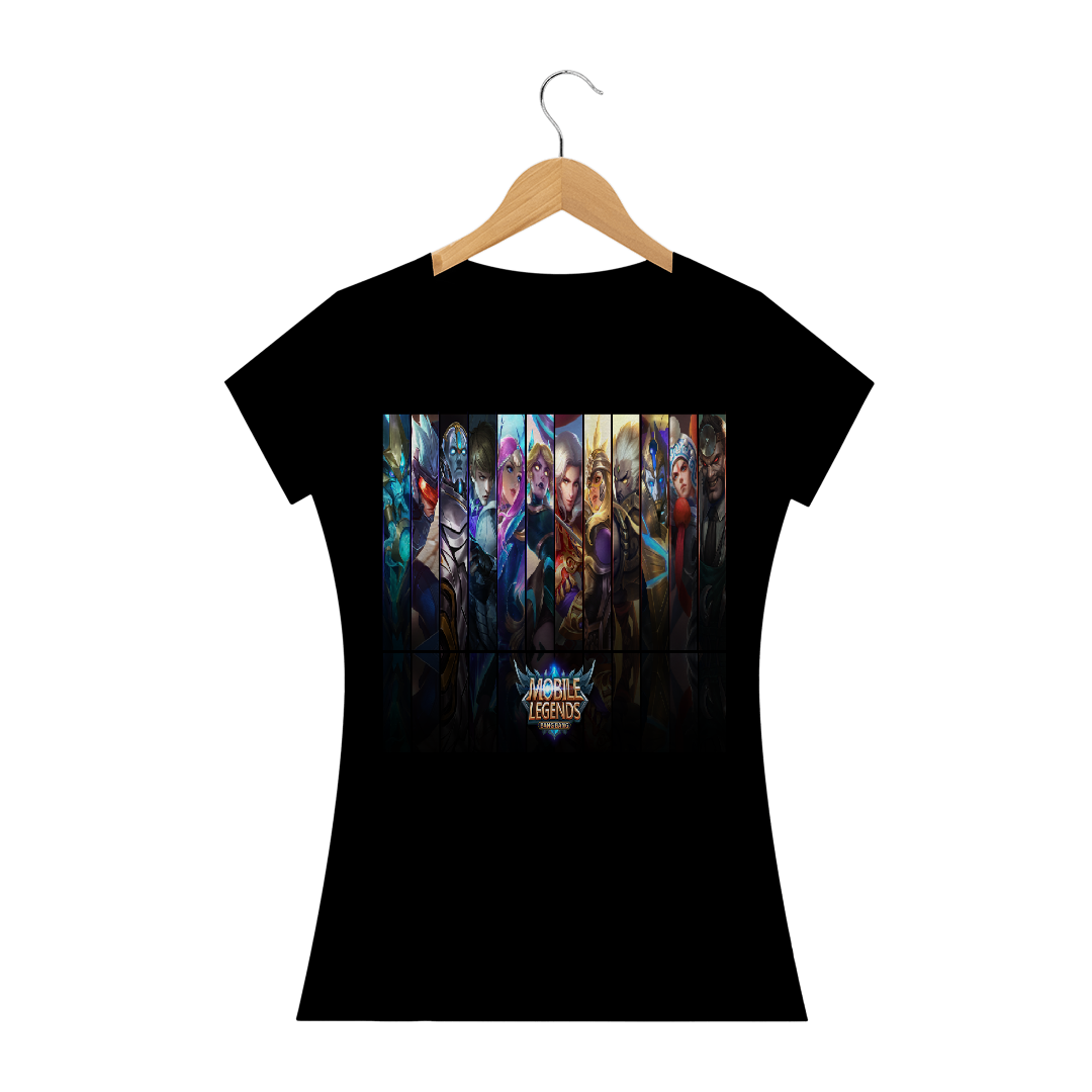 Nome do produto  CAMISA PERSONAGENS FEM.