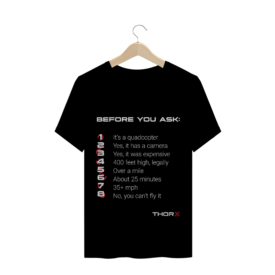 Nome do produto  CAMISETA BEFORE YOU ASK PRETA