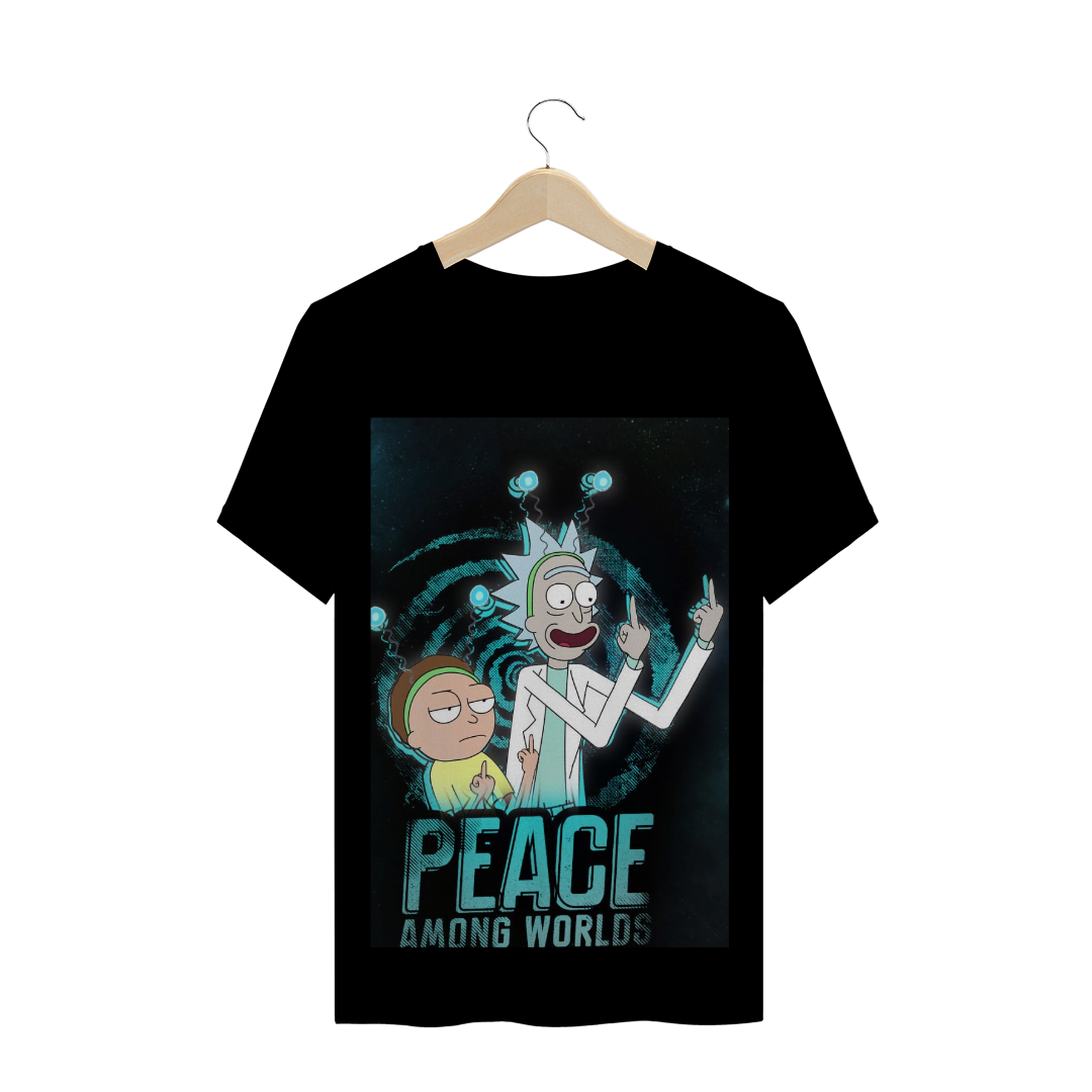 Nome do produto  camisa linha rick and morty
