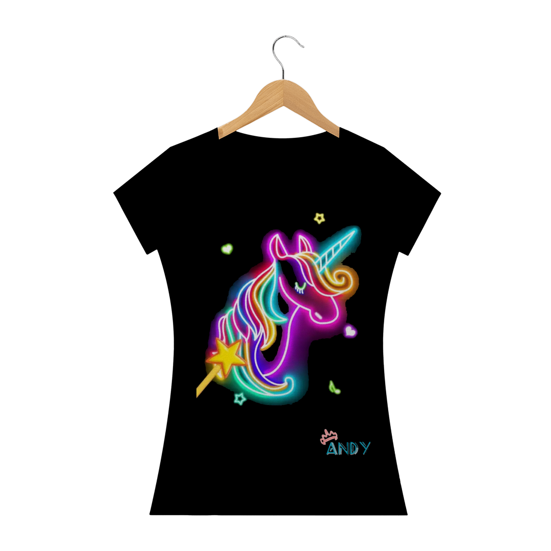 Nome do produto  camisa temática unicórnio 