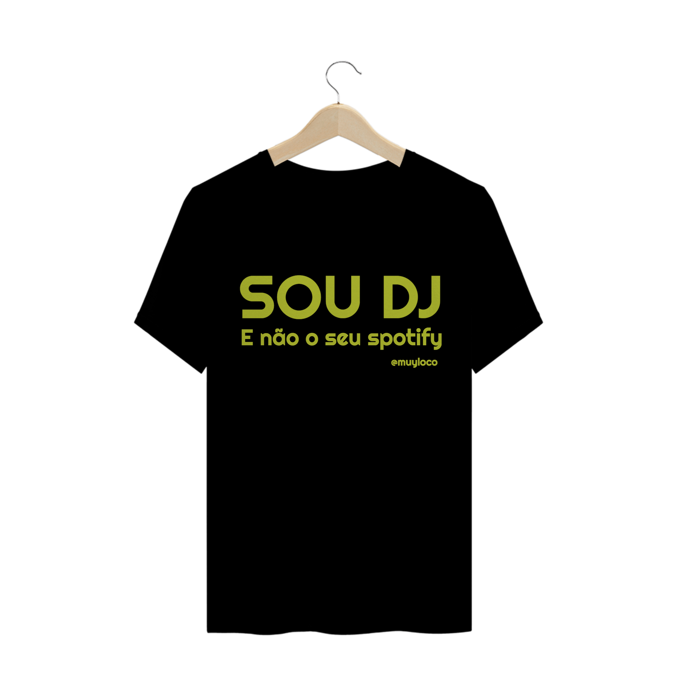 Nome do produto  sou dj - funny tshirt