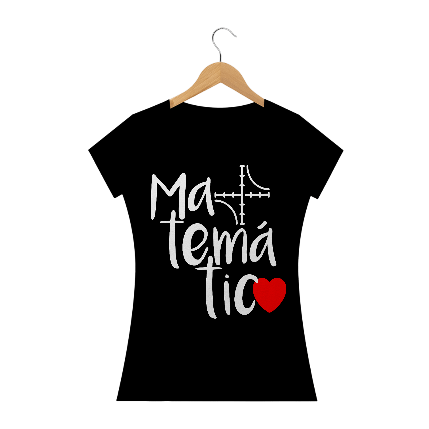 Nome do produto  Camisa Feminina  (Matemática) preta