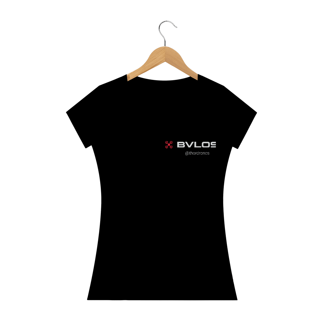 Nome do produto  CAMISETA BVLOS FEMININA PRETA