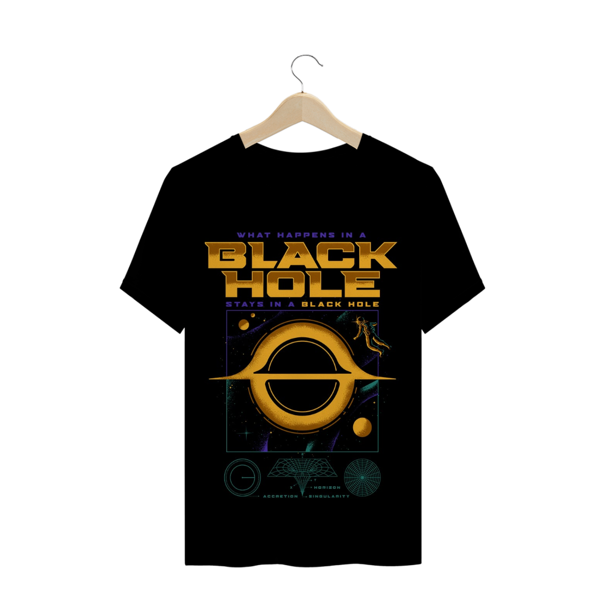 Nome do produto  Camiseta Black Hole