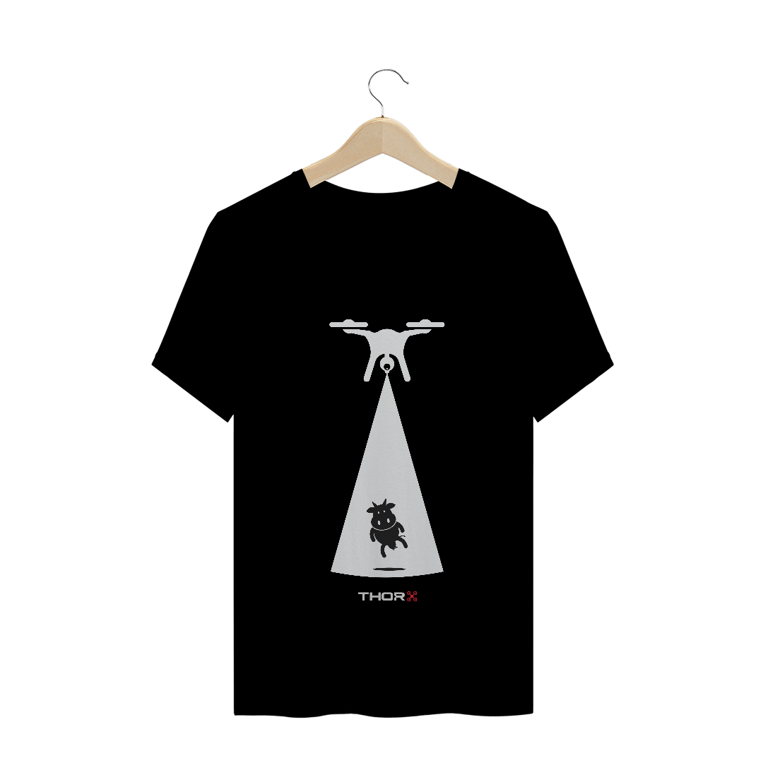 Nome do produto  CAMISETA ABDUÇÃO ALIENÍGENA PRETA