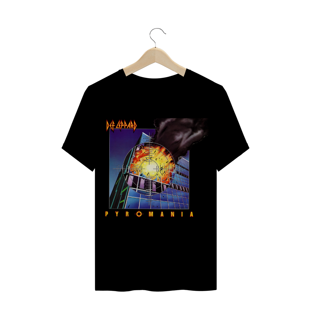 Nome do produto  Camiseta Pyromania Def Leppard